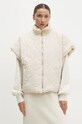 Answear Lab kurtka dwustronna oversize beżowy X2834.hos
