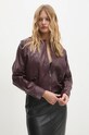 Bunda Answear Lab fialová 160662.tos