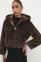 Куртка Answear.LAB a260.ilk коричневий