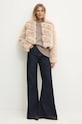 Bunda Answear.LAB 168.FLK béžová WZ24