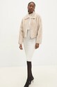 Answear Lab geaca v064g.flk bej WZ24