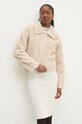 Answear Lab geaca bej v064g.flk