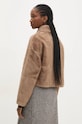 Odzież Answear.LAB kurtka v064g.flk beżowy