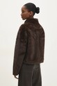 Odzież Answear Lab kurtka br001.ILK brązowy