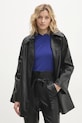 Kabát Answear.LAB čierna b9666.ios