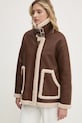 Bunda Answear.LAB hnedá 8701K.hlk