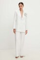 Answear Lab blazer din amestec de in LD0856.HMS alb WZ24