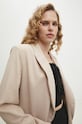 Answear.LAB marynarka z lnem MR20858.hms beżowy