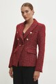 Blazer s příměsí vlny Answear.LAB červená v.2121l.fos