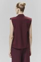 Ρούχα Γιλέκο Answear.LAB W24W.LF.120514.tjs μπορντό