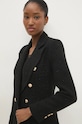 Answear Lab sacou negru 6346.tos