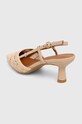 Answear Lab pantofi cu toc bej 1760.HWK