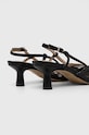Answear Lab pantofi cu toc negru M4200.HKK