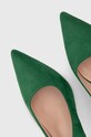 Answear Lab szpilki zielony J252..HKK