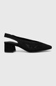Answear Lab pumps gros negru S3195.HWK