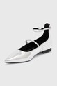 Балетки Answear.LAB ld1202.iw срібний WZ24