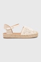 Answear Lab espadryle platforma beżowy 6636.iw