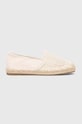 Answear.LAB espadryle tekstylny beżowy mulan3.iw