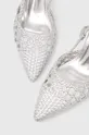 срібний Туфлі Answear Lab