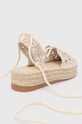 Obuwie Answear Lab espadryle 7432.HMS beżowy