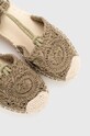 Obuwie Answear Lab espadryle 7432.HMS zielony