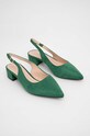 Answear Lab baleriny J270.HMS zielony WZ24