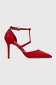 Lodičky Answear.LAB jehličkový červená 588.5.hms