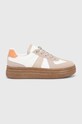Sneakers boty Answear.LAB imitace kůže bílá 7590.FH