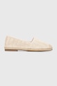 Answear.LAB espadryle tekstylny beżowy FZF2366.hh