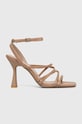 Sandály Answear.LAB jehličkový béžová M266.HMS
