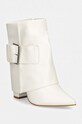 Answear Lab botine 5-8 cm alb 7905a.fos