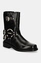 Answear Lab botine usor izolat negru 52073.HLK