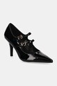 Answear Lab pantofi cu toc subțire negru 95.201.ios