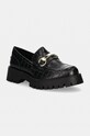 Answear Lab mocasini imitatie de piele negru EP3521.hos