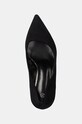 Answear Lab pantofi cu toc negru HH09.hos