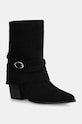 Answear Lab botine 5-8 cm negru YZ24.022.hlk