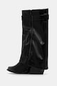 Παπούτσια Μπότες Answear.LAB 9673a.FLK μαύρο