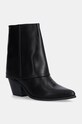 Answear Lab botine 5-8 cm negru 181.182.ilk