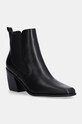Answear Lab botine 5-8 cm negru JB3403.HWK
