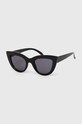 Answear Lab okulary przeciwsłoneczne jednolita czarny S7188.HWK