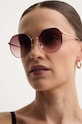 Answear.LAB okulary przeciwsłoneczne jednolita różowy 18019.HMS