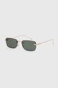 Answear.LAB okulary przeciwsłoneczne 18067.HMS zielony WW25