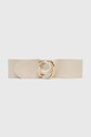 Answear Lab curea de piele bej F065.HWK