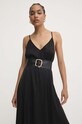 Answear Lab curea de piele negru F065.HWK