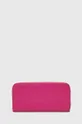 рожевий Шкіряний гаманець Answear Lab Жіночий
