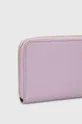 Kožená peňaženka Answear Lab fialová