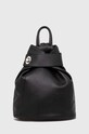 Answear Lab plecak skórzany skóra licowa czarny 2479201.HMS