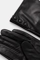 Kožené rukavice Answear.LAB classybuttons.fh černá WZ24