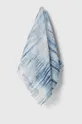 niebieski Answear Lab szal bawełniany Damski