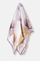 Answear Lab foulard in seta tessuto violetto 50.50a.FKK